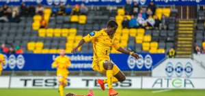 Et velkjent syn: mange tomme seter på Aspmyra stadion.