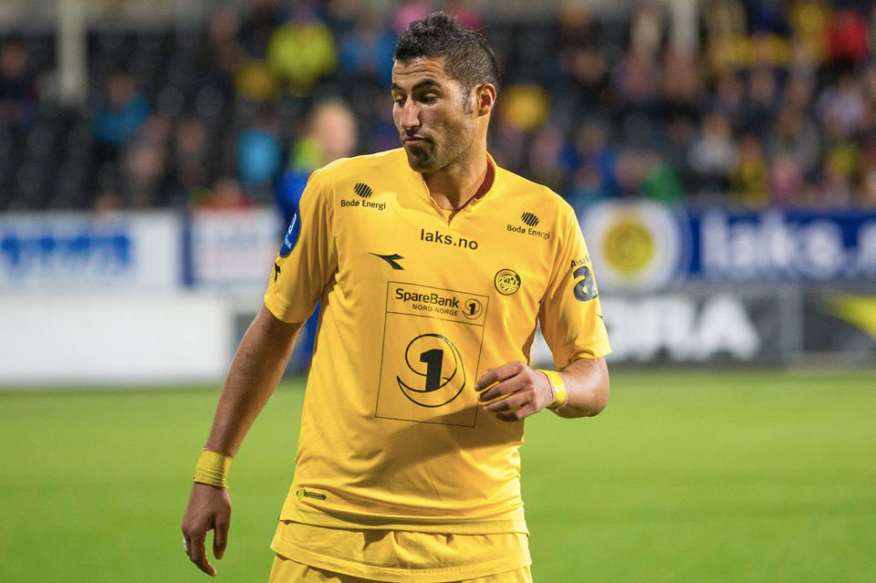 Ibba i kampen mot Stabæk høsten 2014. Foto_ Per-Inge Johnsen.