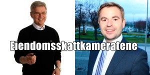 Ordfører Ole Henrik Hjartøy og Varaordfører Allan Ellingsen klarte ikke la være å øke eiendomsskatten.