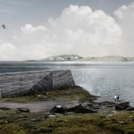 Støyveggen.