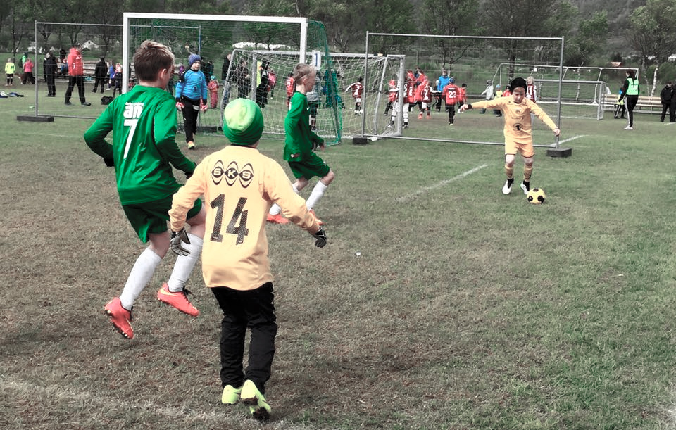 Ungdomsfotball - illustrasjonsbilde.